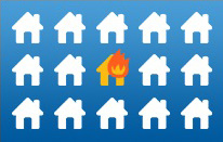 ÉVI 6-7 EZER KÁRT OKOZNAK A TÜZEK A BIZTOSÍTOTT INGATLANOKBAN